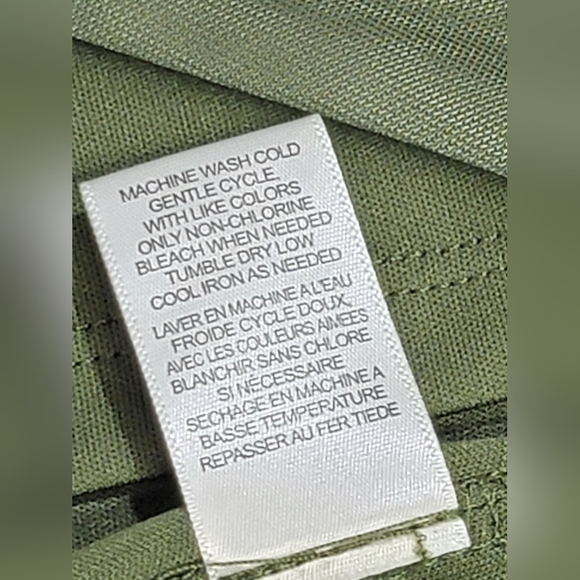 AFRM Olive Lined Midi Skirt Womens Size Small - Picture 8 of 8